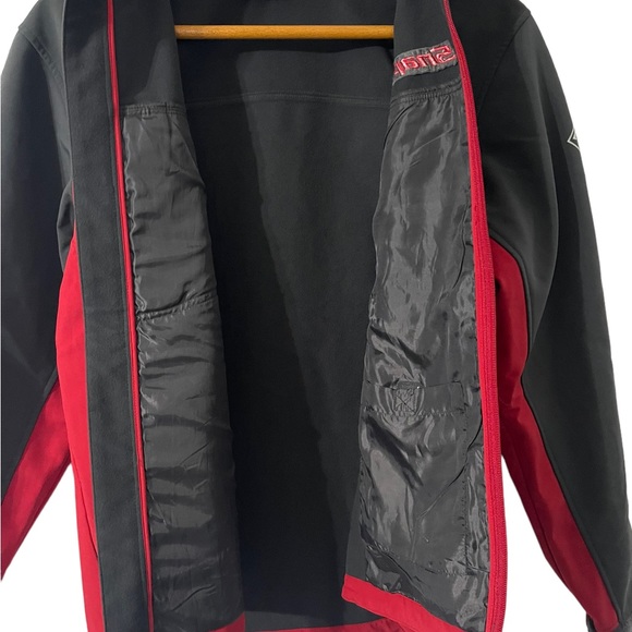 🎄 SALE SNAP-ON Tools Full Zip Dri Duck DDX Jacket Red/Grey Men’s Medium - Picture 11 of 14